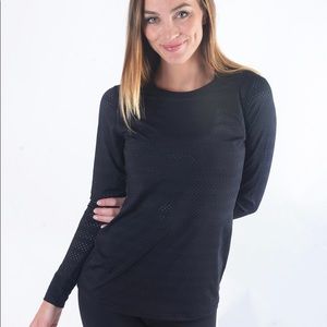 Zyia black chill top